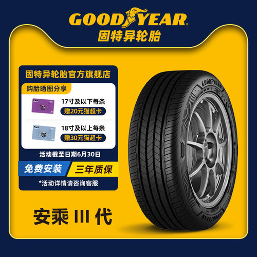 固特异轮胎245/45R18 100Y 安乘III代