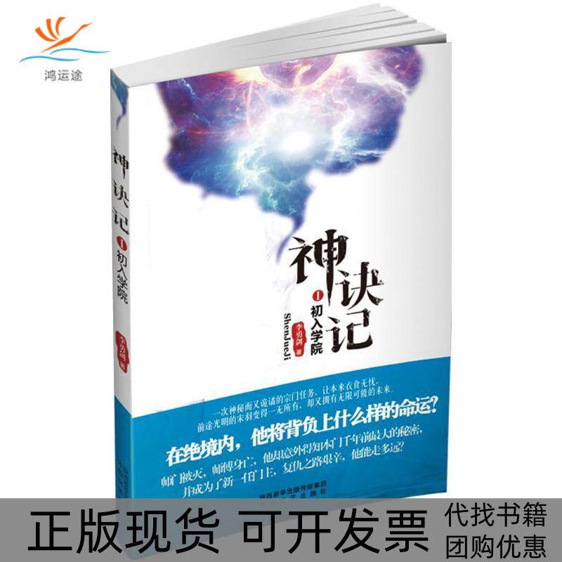 【正版书包邮】神诀记李勇剑陕西太白文艺出版社有限责任公司