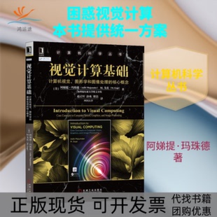 【正版书包邮】视觉计算基础计算机视觉图形学和图像处理的核心概念阿娣提玛珠德机械工业出版社