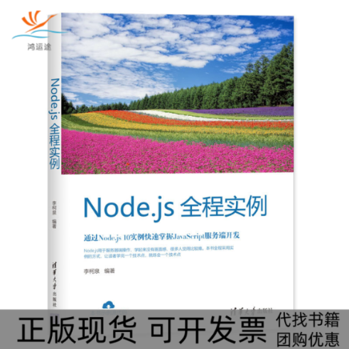 【正版书包邮】Nodejs全程实例李泉清大学出版社