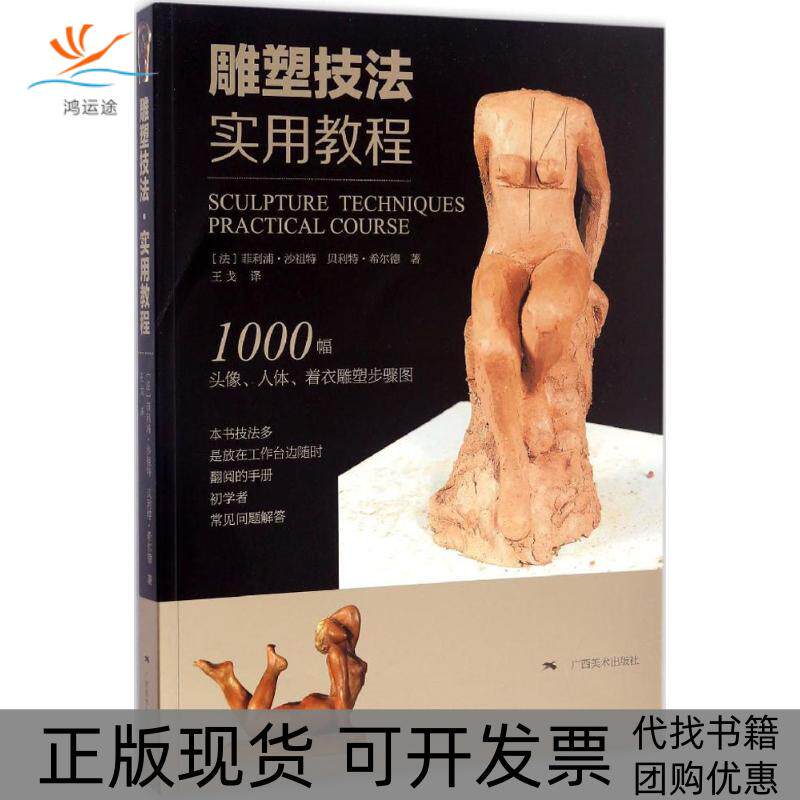【正版书包邮】雕塑技法菲利浦沙祖特贝利特希尔德王戈广西美术出版社