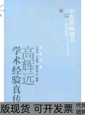 【正版书包邮】高辉远学术经验真传于有山中国医出版社