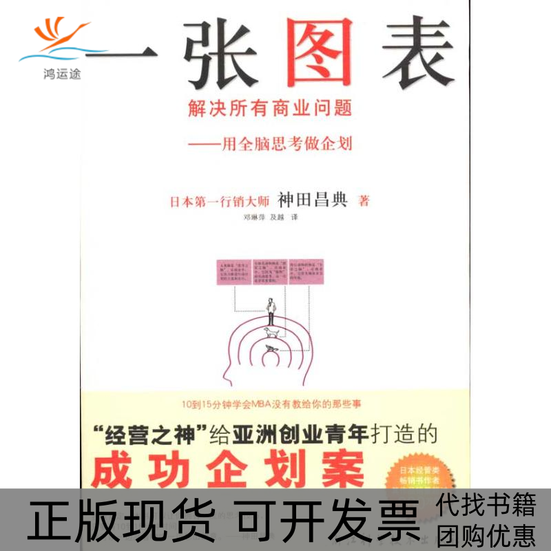 【正版书包邮】一张图表解决所有商业问题神田昌典邓琳萍及越浙江科学技术出版社