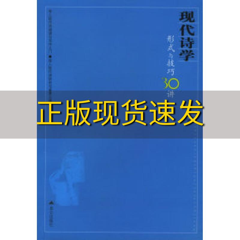 【正版书包邮】现代诗学形式与技巧30讲沈天鸿昆仑出版社