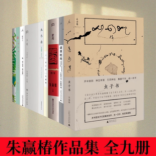 【朱赢椿作品集 全九册】虫子旁+设计诗+肥肉+虫子书+语录杜尚+豆腐+虫子本+虫子间