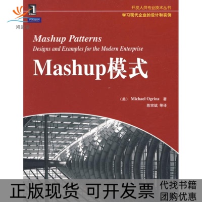 【正版书包邮】Mashup模式开发人员专业人员技术丛书奥格林兹机械工业出版社