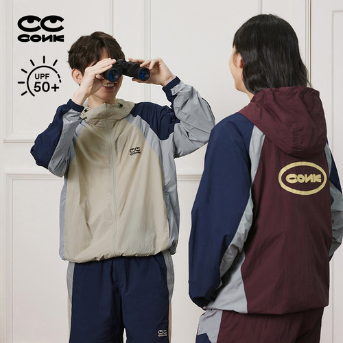 复古撞色防晒服CONKLAB
