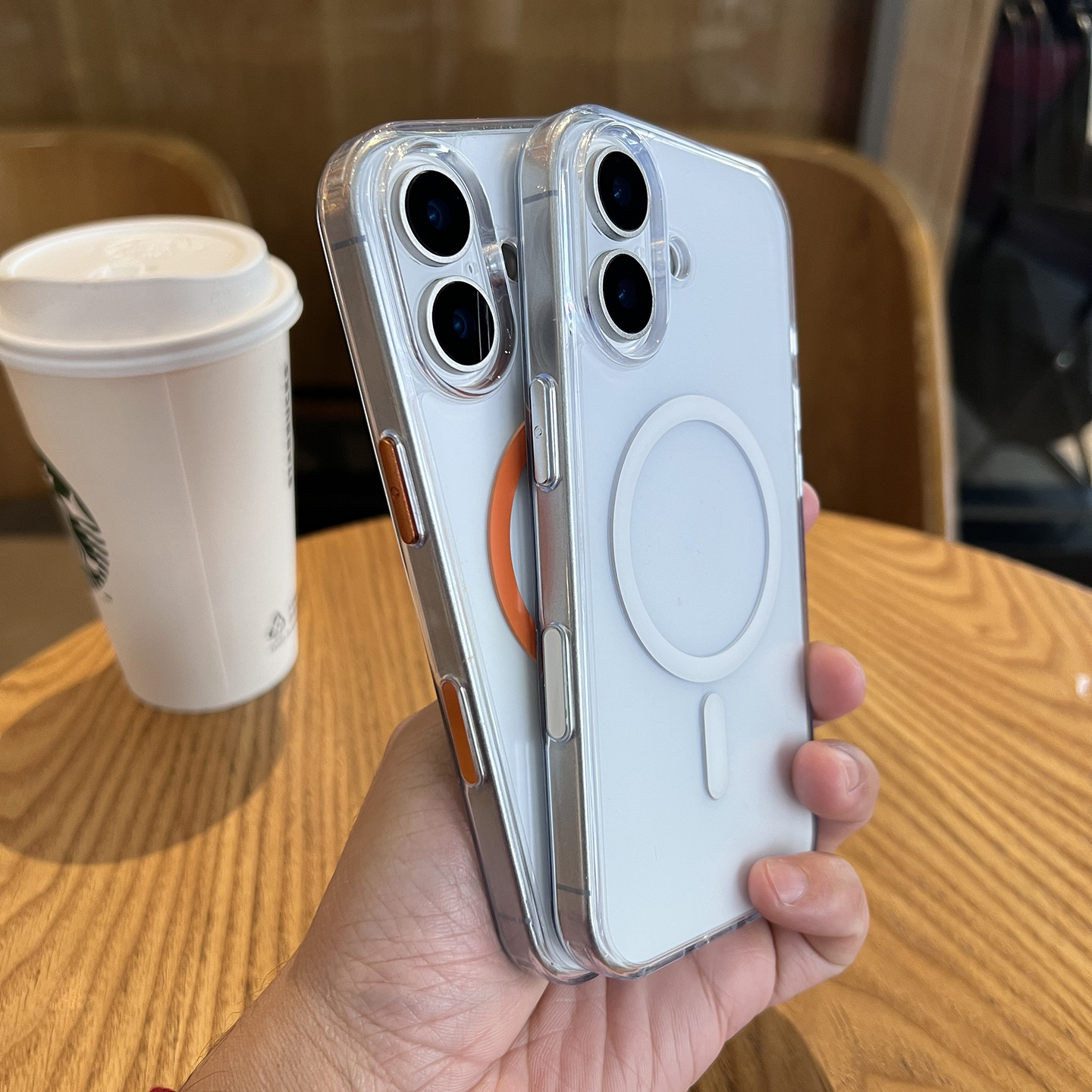 Ai拍照按键全包适用苹果17手机壳iPhone17promax磁吸充电软胶保护套16ProMax防摔15Pro简约磨砂半透明挂绳孔