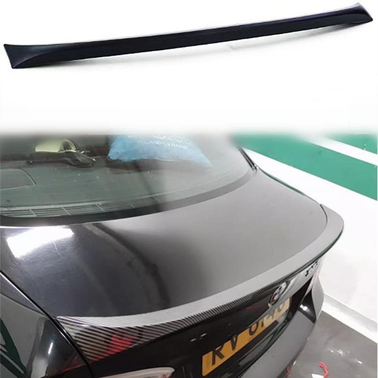 3系尾翼免打孔ABS烤漆碳纤纹