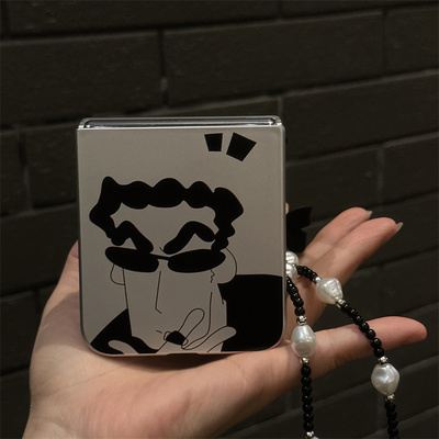 电镀广志美芽折叠屏手机壳