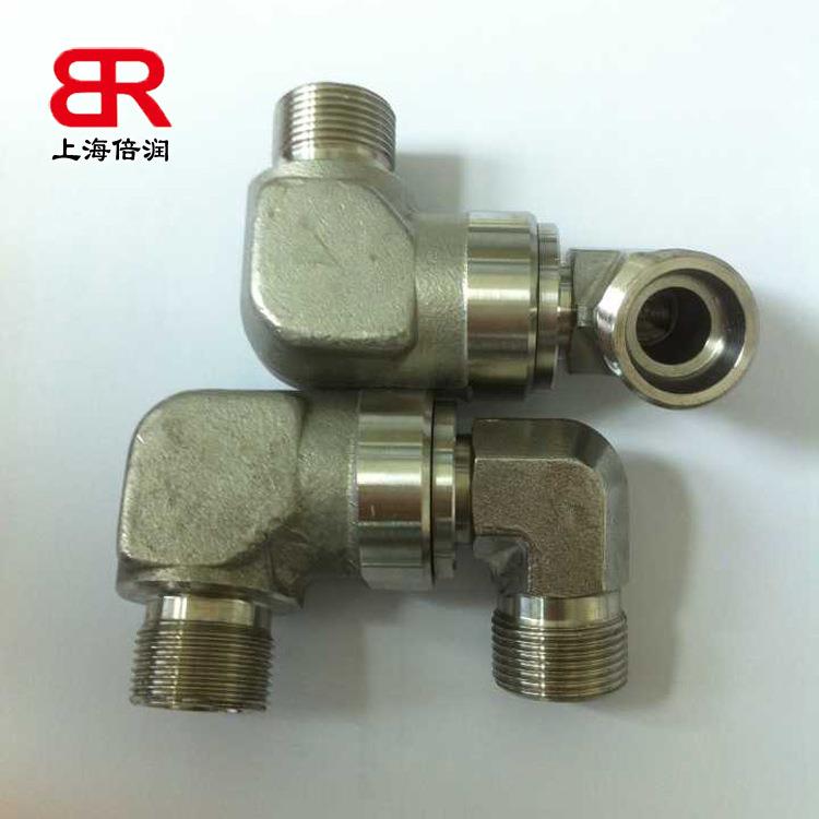 液压专用直角DG105双弯通滚珠轴承旋转接头 DG105/12SOMD