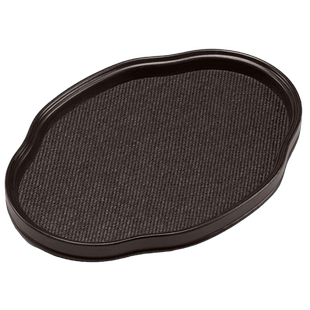 复古竹制托盘海棠形编织席面茶托盘日式高档干泡台茶奉茶盘壶托盘