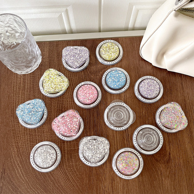 磁吸亮片闪粉手机支架