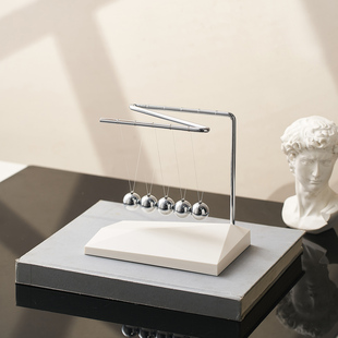 永动机牛顿摆球混沌摆办公室书房办公桌面装饰解压摆件开业乔迁礼