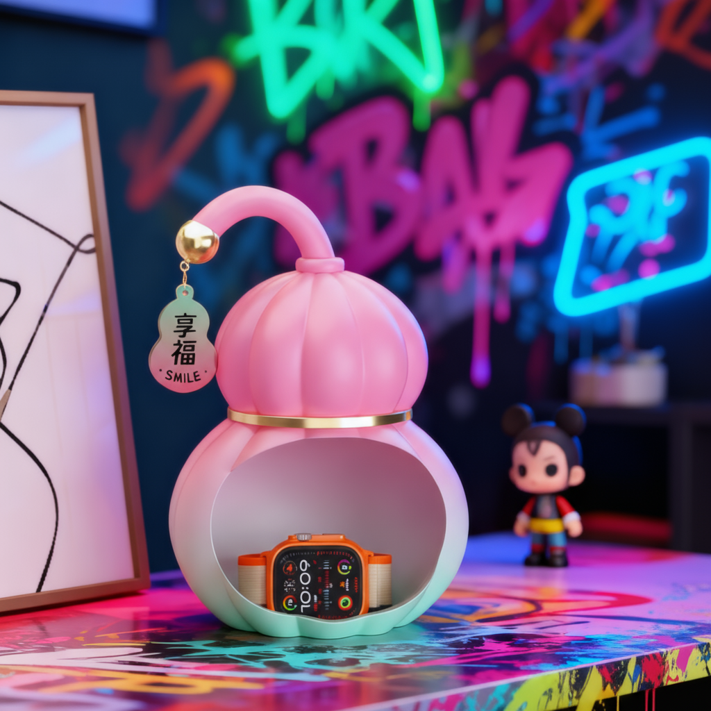 创意3D打印葫芦造型摆件