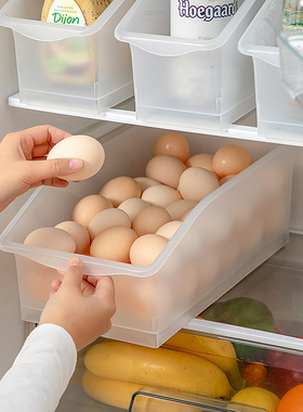 冰箱收纳盒食品级保鲜盒厨房蔬菜整理神器冷冻专用面条鸡蛋储物盒