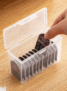 美瞳收纳盒日抛隐形眼镜大容量置物架桌面多格透明多副装小盒子