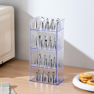 裱花嘴收纳架子挤花嘴放置架归纳架花嘴晾晒架烘焙工具分类放置台