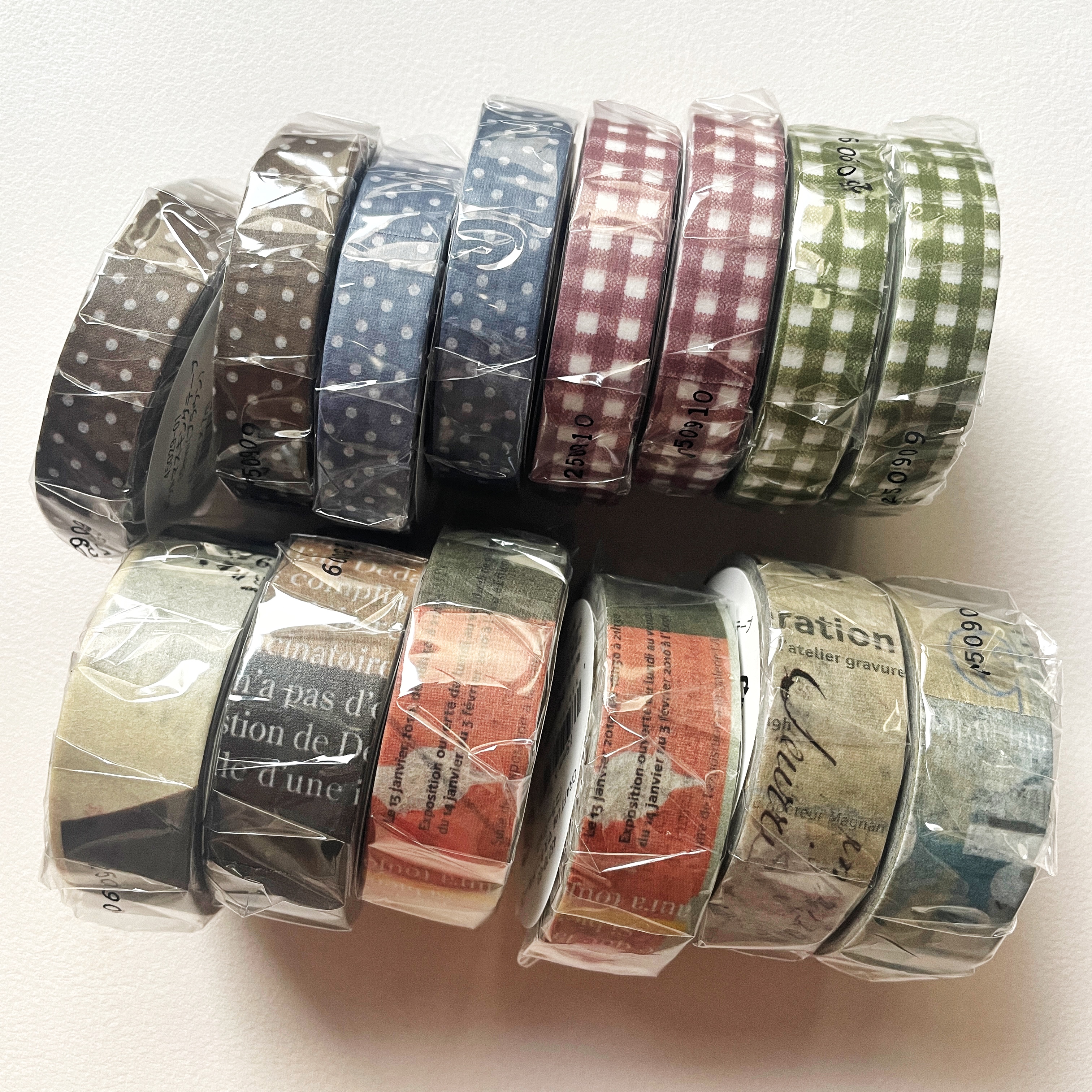 日本仓敷意匠波点格纹和纸胶带