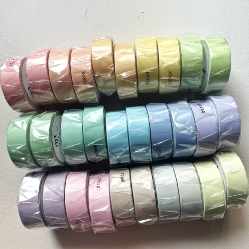 MT和纸胶带纯色马卡龙百搭基础