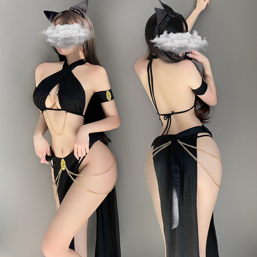 臻媚猫女郎制服套装纯欲