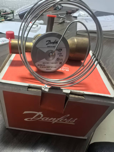Danfoss丹佛斯热力膨胀阀TGEN7TR.24KW R134a拆机件