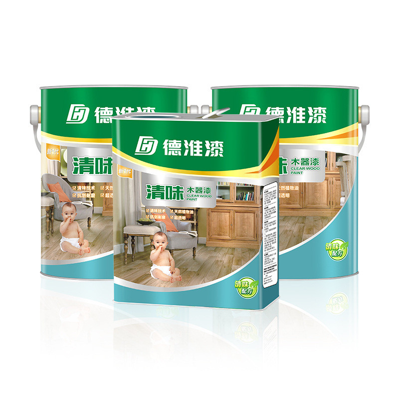 厂家pu家装木器漆漆油漆套装家具漆透明底漆木漆聚酯漆5kg木器漆