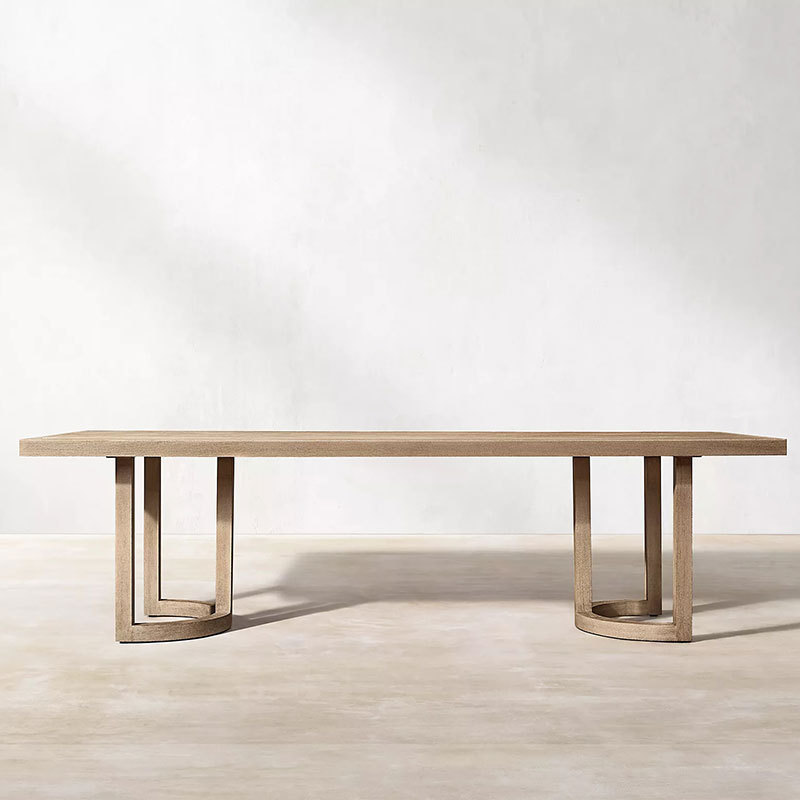 户外桌椅防水防晒防腐柚木休闲组合别墅室外露天庭院实木花园家具