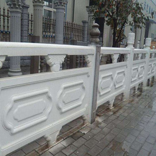 混凝土石栏杆厂家供应河道仿栏杆公园混泥土长廊石材护栏批发
