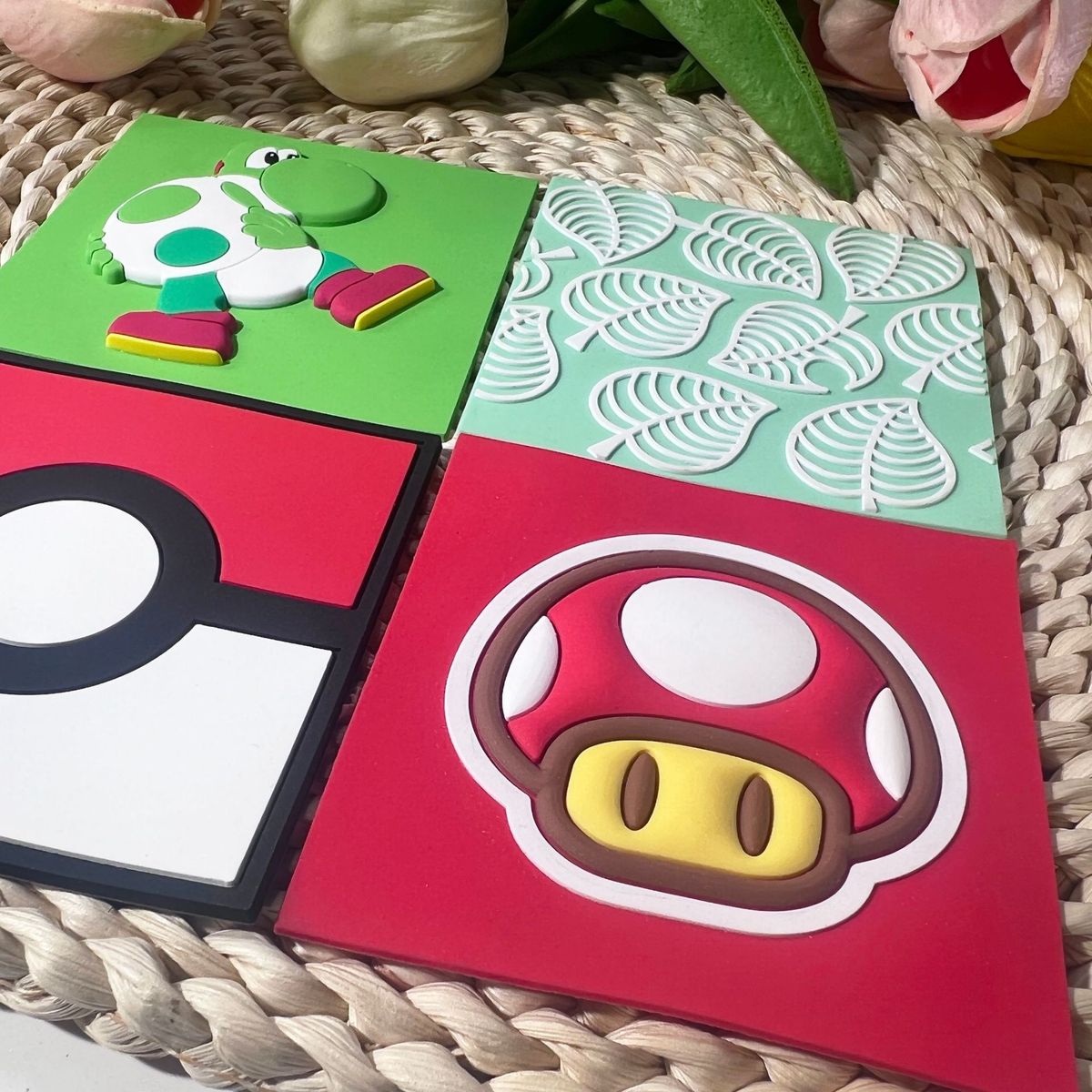 厂家定做卡通防滑垫茶杯垫隔热垫滴胶软胶pvclogo定制杯垫