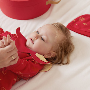 babylove婴儿礼盒初生宝宝满月礼新生百天高档见面礼物福顺平安