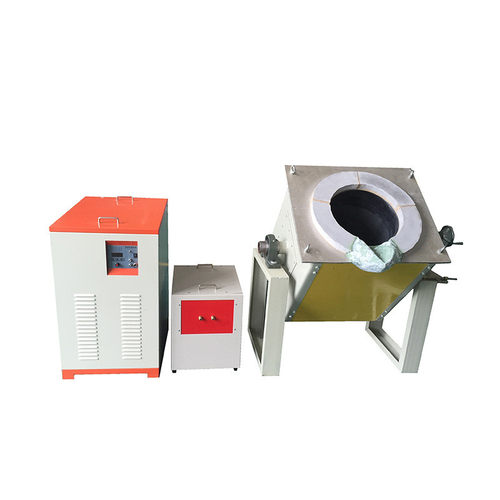 供应中频感应熔10-500公斤熔铜炉熔铝炉熔炼炉银炉小型中频电炉