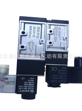 SDPC盛达25310-10气动电磁阀DC24VAC220一进两出二位五通一千万次