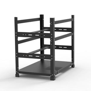 显卡开放式 机箱双层6卡8卡12定制双电源gpu机架机箱现货