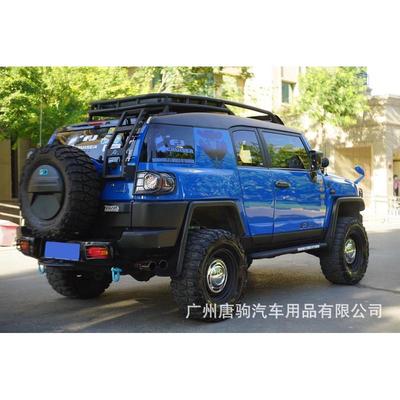 热销fj酷路泽行李架fj泽路酷铝合金原厂车顶行李架fjcruiser行李