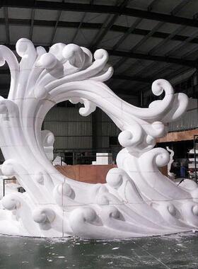 泡雕城堡材料拍摄道具婚庆商场雕塑卡通假山城堡泡沫摆件美陈