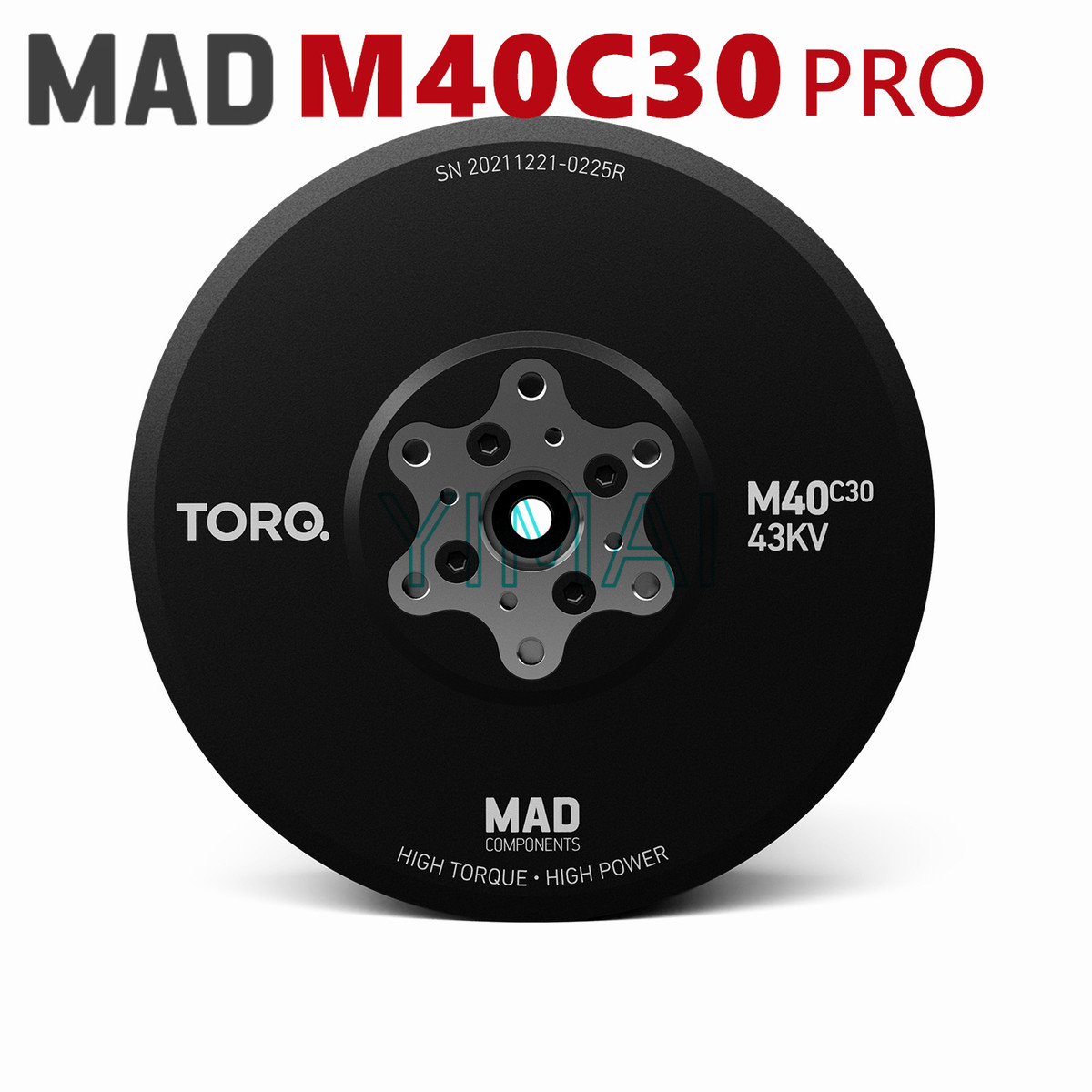 热销mad多轴多旋翼外转子三相大型动力载人直流无刷载重电机m40c3
