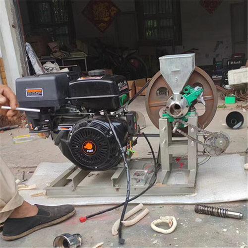 热销式汽油新款流动膨化机惠民面包车流动玉米膨化机