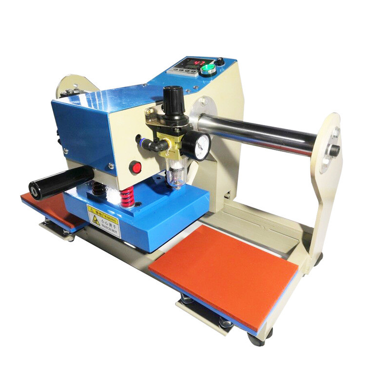 热销烫画机双工位气动上滑动式烫标前胸机后背烫印规格15*15厘米