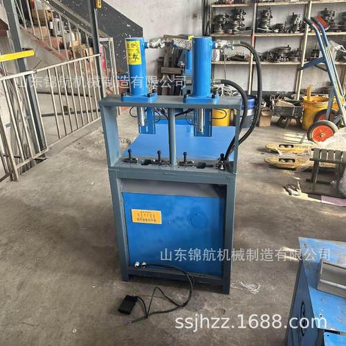 防盗网圆管冲孔机护栏楼梯扶手开口冲孔机异形弧一次成型冲弧机