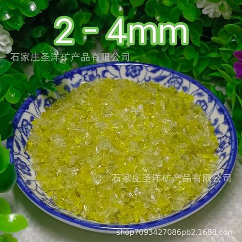 热销人造石地坪骨料装饰多色玻璃砂玻璃块玻璃砂微景观水族玻璃卵