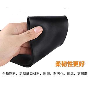 橡胶垫耐油耐磨防滑橡胶板黑色绝缘胶垫加厚减震3 10mm工业胶皮