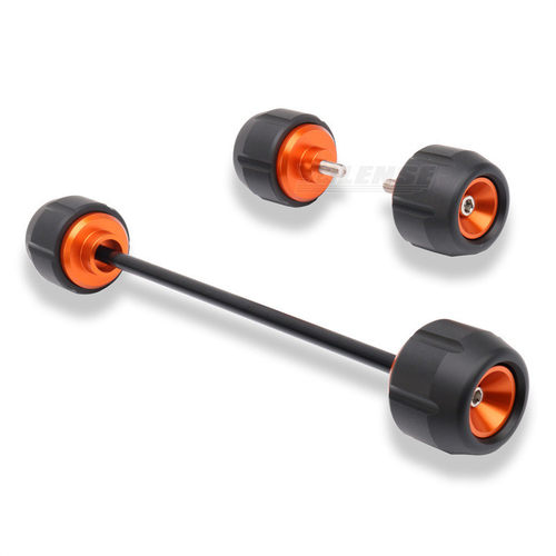 热销适用于ktm22-23款rc390改装前后轮球前后轮轴防摔球胶防摔