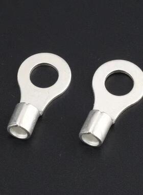 热销圆型o型冷压裸端子hrnb14-8铜鼻子紫铜接线端子rnb接线鼻