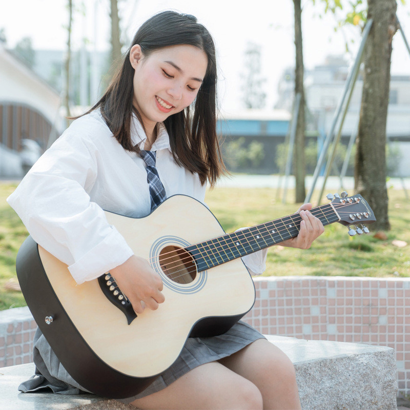 工厂直销38寸民谣木吉他练习琴初学者入门乐器guitar可以代工贴牌
