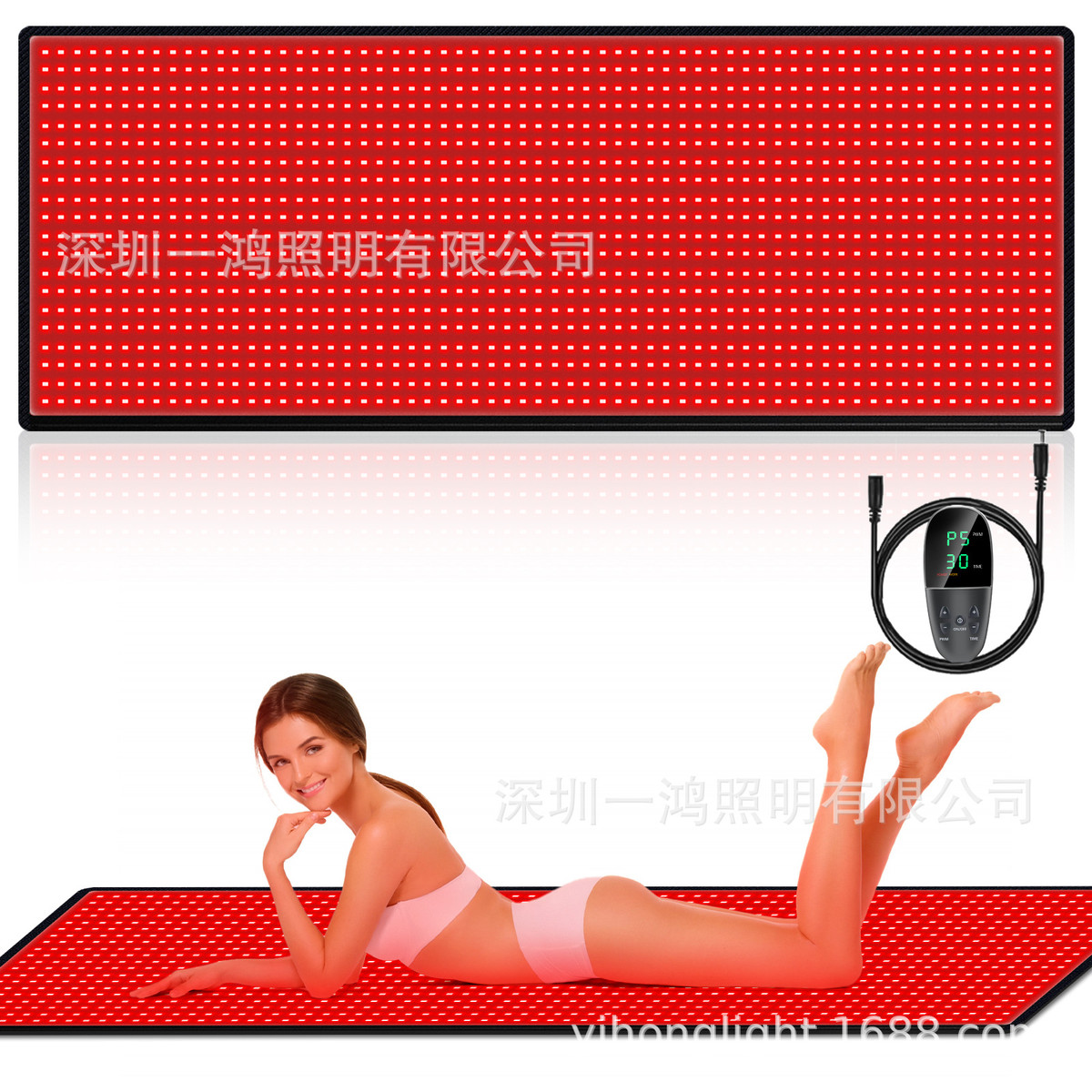 深圳工厂供应电商理疗灯 红外线床垫 理疗床垫 大尺寸理疗垫