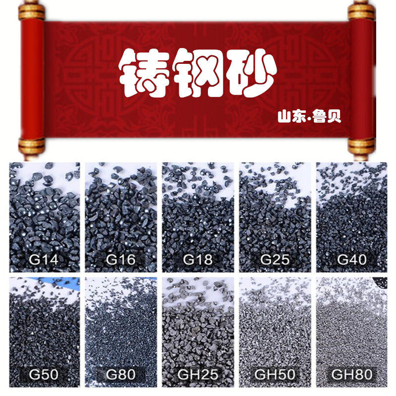 喷砂抛丸钢丸铸造抛光钢沙除锈磨料铸钢砂钢砂合金二次淬火钢砂,标准件/零部件/工业耗材,人造磨料,淘宝优惠券,粉丝福利购,淘宝优惠卷