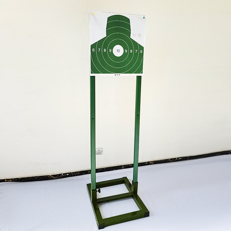 户外双杠训练器材底座座靶杆加厚竞技支架靶座半身胸靶靶靶杆