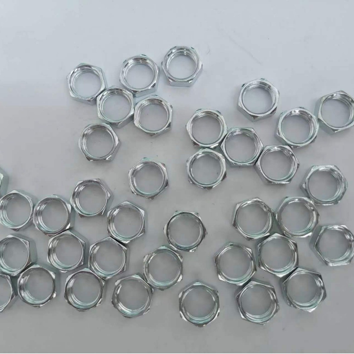 细牙小对边窄螺母电器灯饰螺母m7*1m8*1m9*1.25m10*1温州厂家