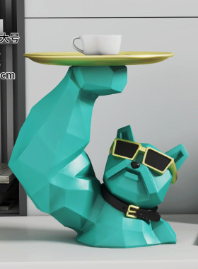 现代创意招财几何猫收纳摆件客厅玄关茶几餐桌酒柜办公桌装饰品